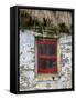 Traditional Thatched Roof Cottage, Inisheer, Aran Islands, Co, Galway, Ireland-Doug Pearson-Framed Stretched Canvas