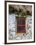 Traditional Thatched Roof Cottage, Inisheer, Aran Islands, Co, Galway, Ireland-Doug Pearson-Framed Photographic Print