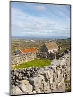 Traditional Thatched Roof Cottage, Inisheer, Aran Islands, Co, Galway, Ireland-Doug Pearson-Mounted Photographic Print