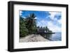 Traditional Thatched Roof Hut, Yap Island, Micronesia-Michael Runkel-Framed Photographic Print