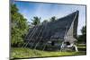 Traditional Thatched Roof Hut-Michael Runkel-Mounted Photographic Print