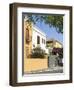 Traditional townhouse (Sobrado). Sao Filipe, the capital of the island. Fogo Island-Martin Zwick-Framed Photographic Print