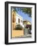 Traditional townhouse (Sobrado). Sao Filipe, the capital of the island. Fogo Island-Martin Zwick-Framed Photographic Print