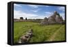 Traditional Trullos (Trulli) in the Countryside Near Alberobello, Puglia, Italy, Europe-Martin-Framed Stretched Canvas