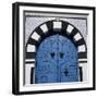 Traditional Tunisian Doorway, Sidi Bou Said, Tunisia, North Africa, Africa-Stuart Black-Framed Photographic Print