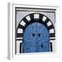 Traditional Tunisian Doorway, Sidi Bou Said, Tunisia, North Africa, Africa-Stuart Black-Framed Photographic Print