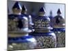 Traditional Turkish Vases on Display in a Market Stall in the Old City of Antayla, Anatolia, Turkey-David Pickford-Mounted Photographic Print