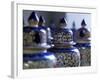 Traditional Turkish Vases on Display in a Market Stall in the Old City of Antayla, Anatolia, Turkey-David Pickford-Framed Photographic Print