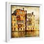 Traditional Venice - Artwork In Painting Style-Maugli-l-Framed Art Print