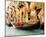 Traditional Venice gondola-null-Mounted Art Print