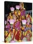 Traditional Vietnamese Lotus Dance, Vietnam, Indochina, Southeast Asia, Asia-Stuart Black-Stretched Canvas