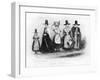 Traditional Welsh Costume, 19th Century-Newman & Co-Framed Giclee Print