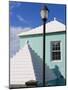 Traditional White Stone Roofs on Colourful Bermuda Houses-Gavin Hellier-Mounted Photographic Print