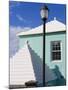 Traditional White Stone Roofs on Colourful Bermuda Houses-Gavin Hellier-Mounted Photographic Print
