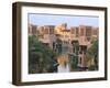 Traditional Wind Houses, Dubai, United Arab Emirates-Keren Su-Framed Premium Photographic Print