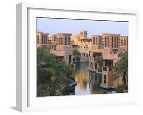 Traditional Wind Houses, Dubai, United Arab Emirates-Keren Su-Framed Premium Photographic Print