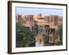 Traditional Wind Houses, Dubai, United Arab Emirates-Keren Su-Framed Photographic Print