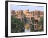 Traditional Wind Houses, Dubai, United Arab Emirates-Keren Su-Framed Photographic Print