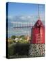 Traditional Windmill, Faial Island, Azores, Portugal-Alan Copson-Stretched Canvas