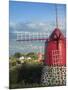 Traditional Windmill, Faial Island, Azores, Portugal-Alan Copson-Mounted Photographic Print