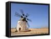Traditional Windmill in Los Molinos, Fuerteventura, Canary Islands-Mauricio Abreu-Framed Stretched Canvas