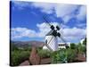 Traditional Windmill Near Antigua, Fuerteventura, Canary Islands, Spain, Europe-Nigel Francis-Stretched Canvas