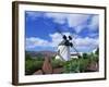 Traditional Windmill Near Antigua, Fuerteventura, Canary Islands, Spain, Europe-Nigel Francis-Framed Photographic Print