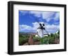 Traditional Windmill Near Antigua, Fuerteventura, Canary Islands, Spain, Europe-Nigel Francis-Framed Photographic Print