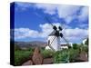 Traditional Windmill Near Antigua, Fuerteventura, Canary Islands, Spain, Europe-Nigel Francis-Stretched Canvas