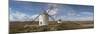 Traditional Windmill on a Hill, Consuegra, Toledo, Castilla La Mancha, Toledo Province, Spain-null-Mounted Photographic Print