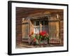 Traditional Window with Planter, Tyrol, Austria-Martin Zwick-Framed Photographic Print