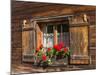 Traditional Window with Planter, Tyrol, Austria-Martin Zwick-Mounted Photographic Print