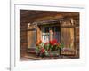 Traditional Window with Planter, Tyrol, Austria-Martin Zwick-Framed Photographic Print