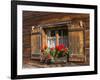 Traditional Window with Planter, Tyrol, Austria-Martin Zwick-Framed Photographic Print