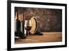 Traditional Winemaking and Wine Tasting-stokkete-Framed Photographic Print