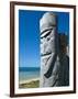 Traditional Wood Carving at the Ile Des Pins, New Caledonia, Melanesia, South Pacific, Pacific-Michael Runkel-Framed Photographic Print