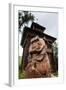 Traditional Wood Carving in the Ewenen Museum in Esso, Kamchatka, Russia, Eurasia-Michael Runkel-Framed Photographic Print