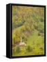 Traditional Wooden Church, Maramures, Romania-Russell Young-Framed Stretched Canvas
