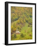 Traditional Wooden Church, Maramures, Romania-Russell Young-Framed Photographic Print