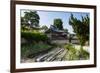 Traditional Wooden House in the Yangdong Folk Village Near Gyeongju, South Korea, Asia-Michael-Framed Photographic Print