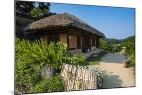 Traditional Wooden House in the Yangdong Folk Village Near Gyeongju, South Korea, Asia-Michael-Mounted Photographic Print