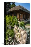 Traditional Wooden House in the Yangdong Folk Village Near Gyeongju, South Korea, Asia-Michael-Stretched Canvas