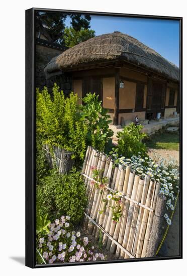 Traditional Wooden House in the Yangdong Folk Village Near Gyeongju, South Korea, Asia-Michael-Framed Photographic Print