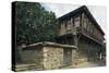 Traditional Wooden House, Sozopol, Bulgaria-null-Stretched Canvas