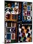 Traditional Wool Textile Blankets for Sale, Pisac Market, Peru-Cindy Miller Hopkins-Mounted Photographic Print