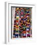 Traditional Woven Fabrics in Tourist Shop, Mitla, Oaxaca, Mexico, North America-R H Productions-Framed Photographic Print