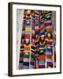 Traditional Woven Fabrics in Tourist Shop, Mitla, Oaxaca, Mexico, North America-R H Productions-Framed Photographic Print