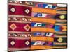 Traditional Woven Fabrics in Tourist Shops, Mitla, Oaxaca, Mexico, North America-Robert Harding-Mounted Photographic Print