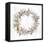 Traditional Wreath-PI Studio-Framed Stretched Canvas