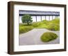 Traditional Zen Raked Gravel Garden, Hojo Hasso (Zen) Garden, Tofuku-Ji, Kyoto, Japan, Asia-Ben Pipe-Framed Photographic Print